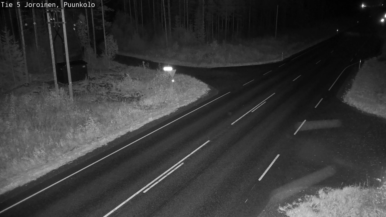 Weather Camera Image Road 5 Joroinen, Puunkolo, Joroinen, Pohjois-Savo
