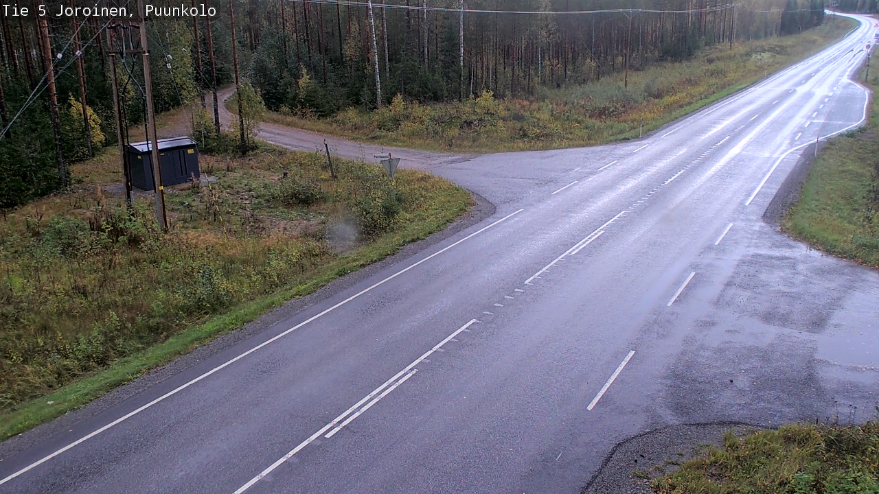 Weather Camera Image Road 5 Joroinen, Puunkolo, Joroinen, Pohjois-Savo