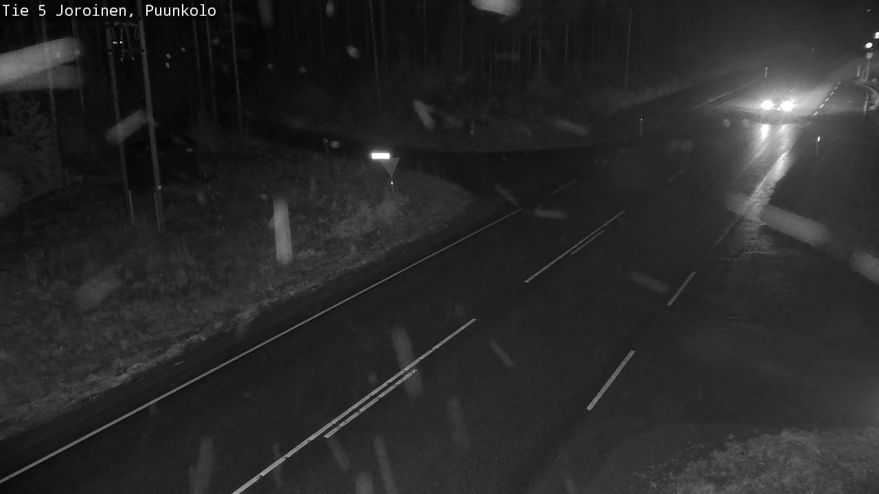 Weather Camera Image Road 5 Joroinen, Puunkolo, Joroinen, Pohjois-Savo
