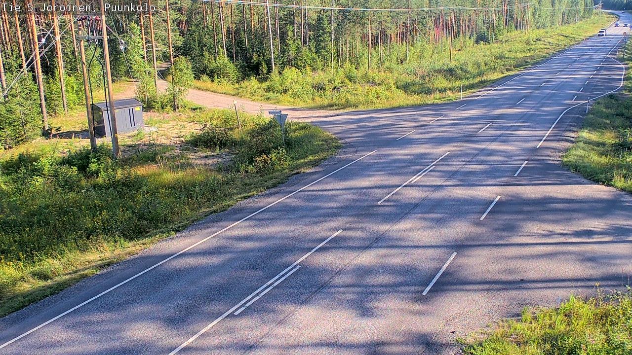 Kelikamerat Kuva Tie 5 Joroinen, Puunkolo, Joroinen, Pohjois-Savo