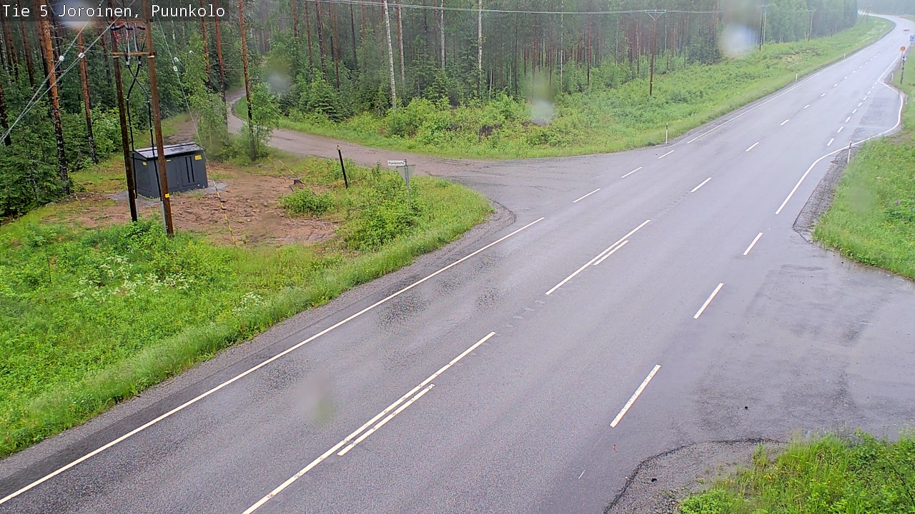 Weather Camera Image Road 5 Joroinen, Puunkolo, Joroinen, Pohjois-Savo