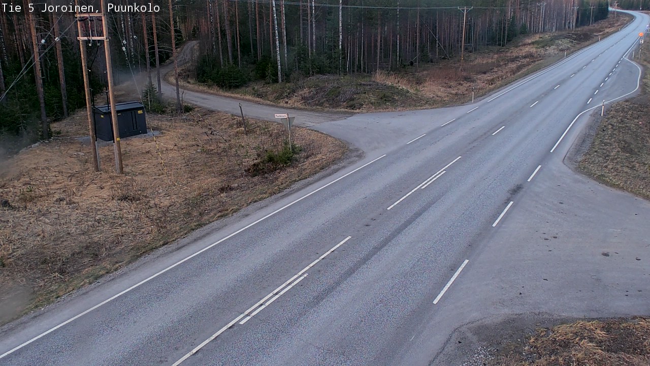 Kelikamerat Kuva Tie 5 Joroinen, Puunkolo, Joroinen, Pohjois-Savo