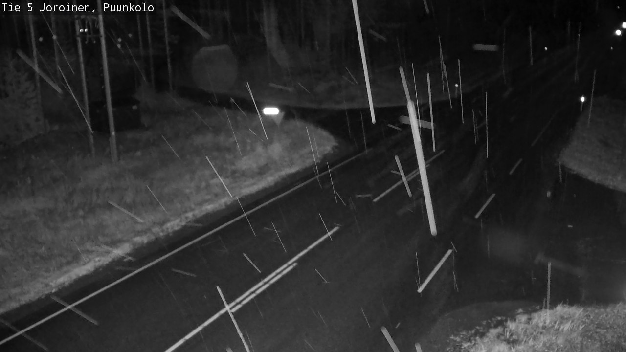 Weather Camera Image Väg 5 Joirois, Puunkolo, Joroinen, Pohjois-Savo