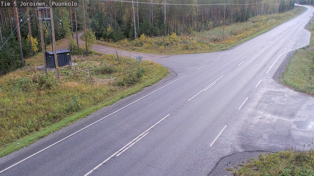 Weather Camera Image Road 5 Joroinen, Puunkolo, Joroinen, Pohjois-Savo