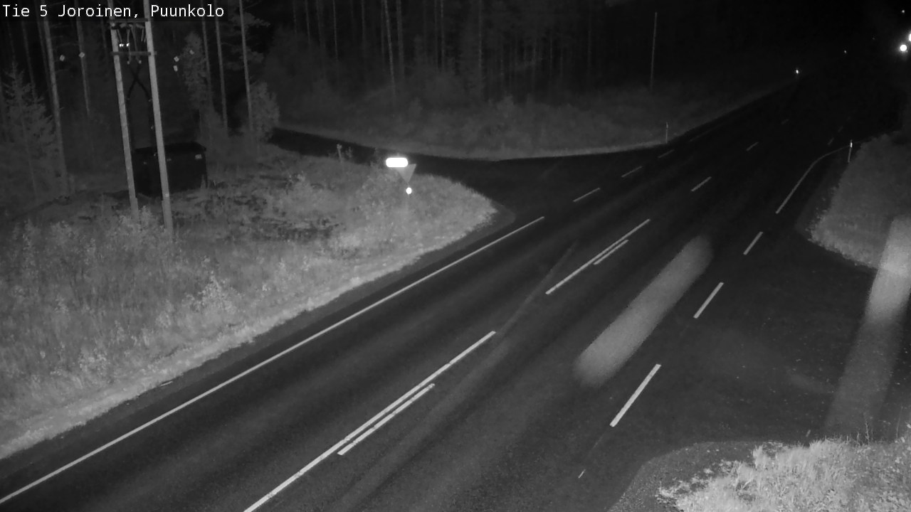 Weather Camera Image Road 5 Joroinen, Puunkolo, Joroinen, Pohjois-Savo
