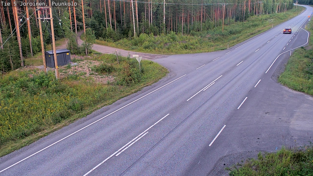 Kelikamerat Kuva Tie 5 Joroinen, Puunkolo, Joroinen, Pohjois-Savo