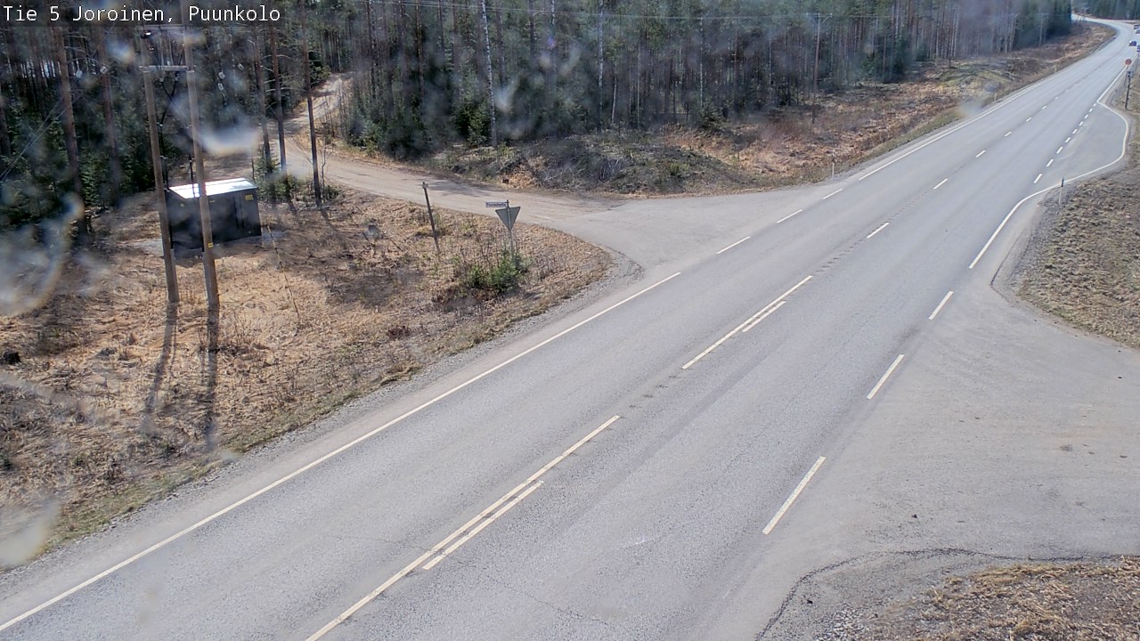 Weather Camera Image Road 5 Joroinen, Puunkolo, Joroinen, Pohjois-Savo