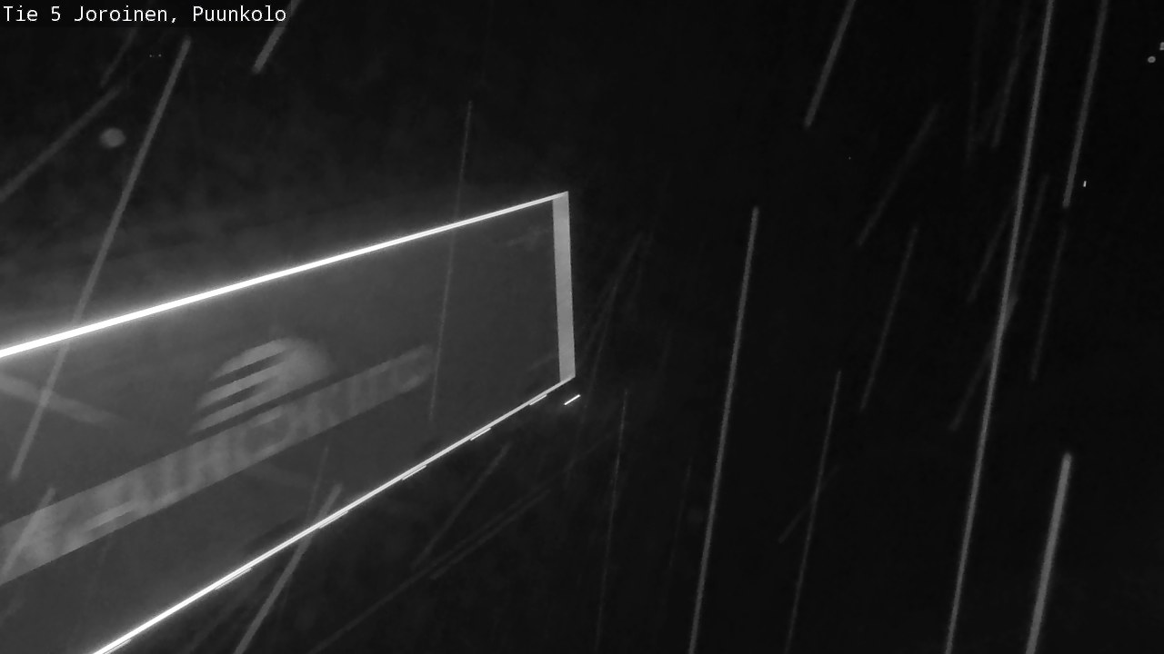 Weather Camera Image Road 5 Joroinen, Puunkolo, Joroinen, Pohjois-Savo