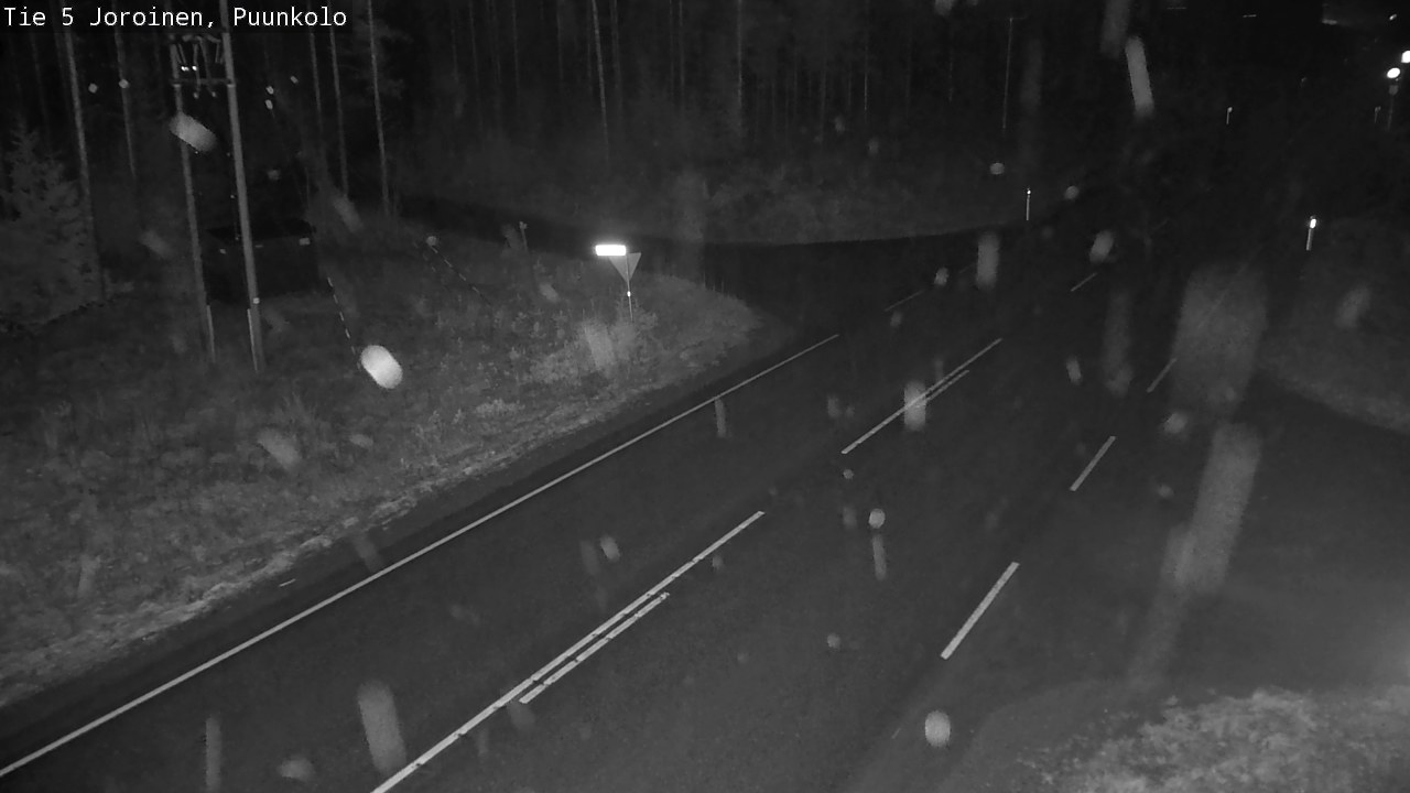 Weather Camera Image Road 5 Joroinen, Puunkolo, Joroinen, Pohjois-Savo
