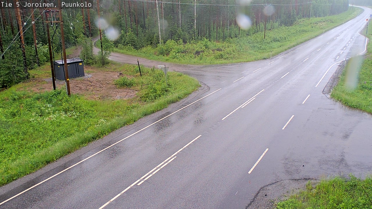 Weather Camera Image Road 5 Joroinen, Puunkolo, Joroinen, Pohjois-Savo