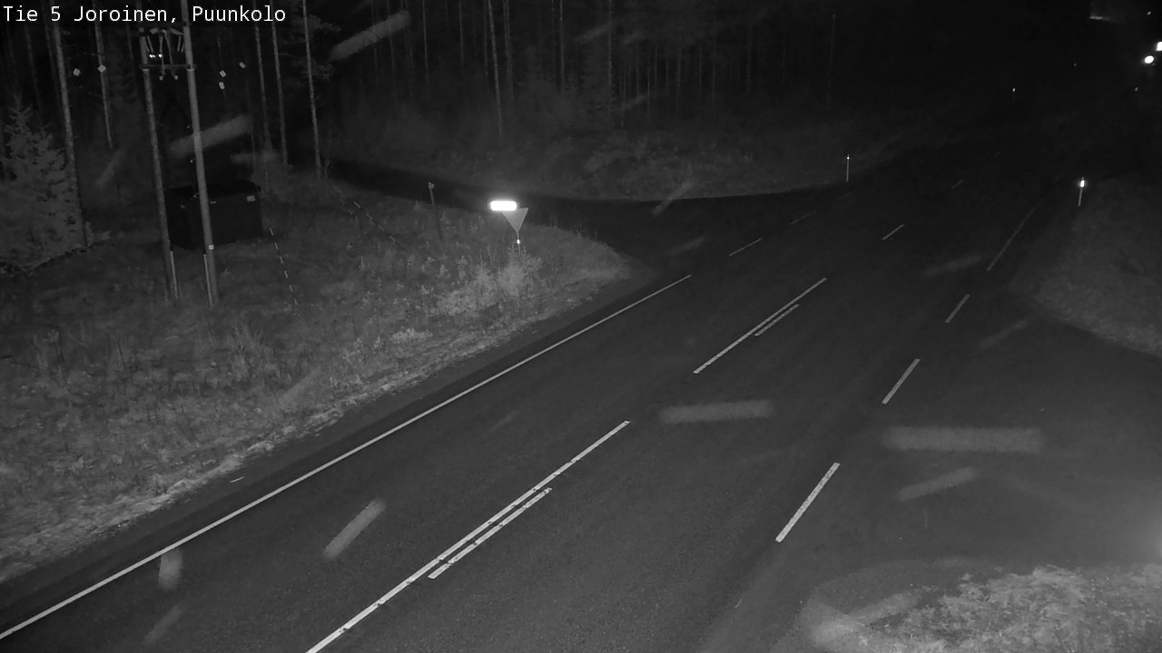 Weather Camera Image Road 5 Joroinen, Puunkolo, Joroinen, Pohjois-Savo