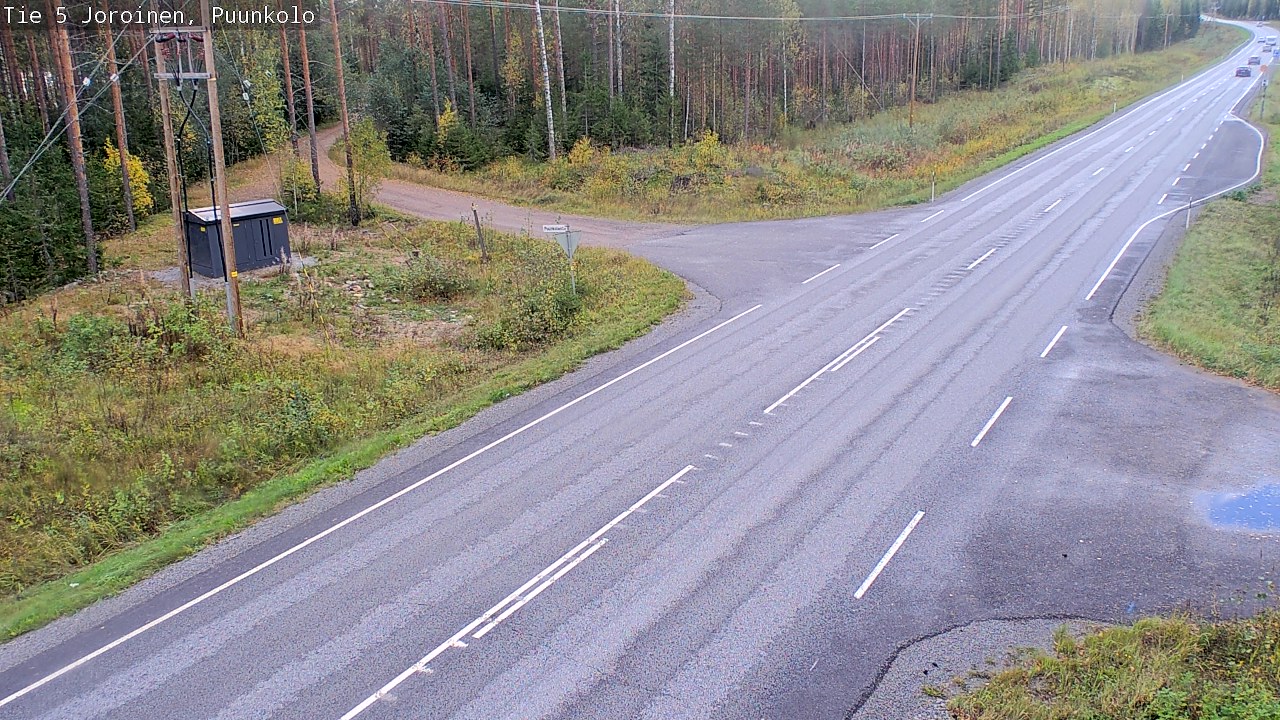 Kelikamerat Kuva Tie 5 Joroinen, Puunkolo, Joroinen, Pohjois-Savo