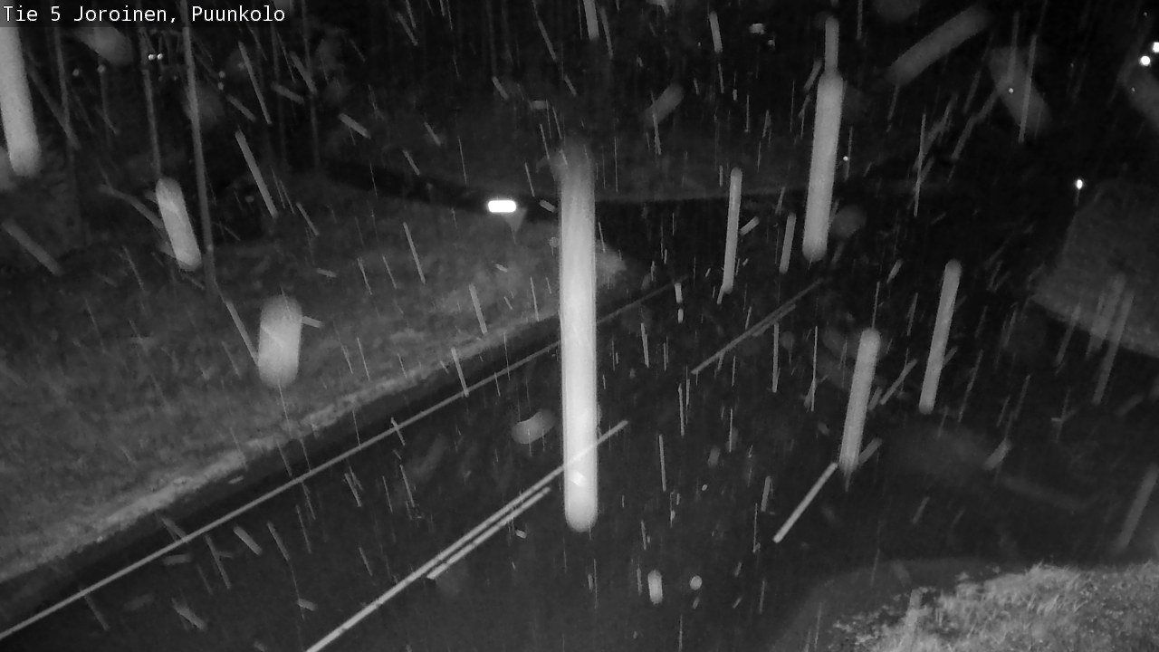 Weather Camera Image Väg 5 Joirois, Puunkolo, Joroinen, Pohjois-Savo