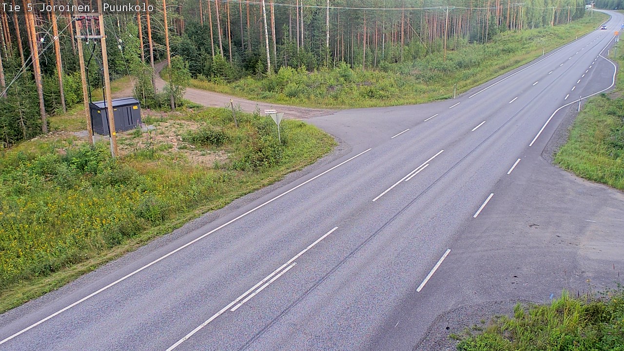Kelikamerat Kuva Tie 5 Joroinen, Puunkolo, Joroinen, Pohjois-Savo
