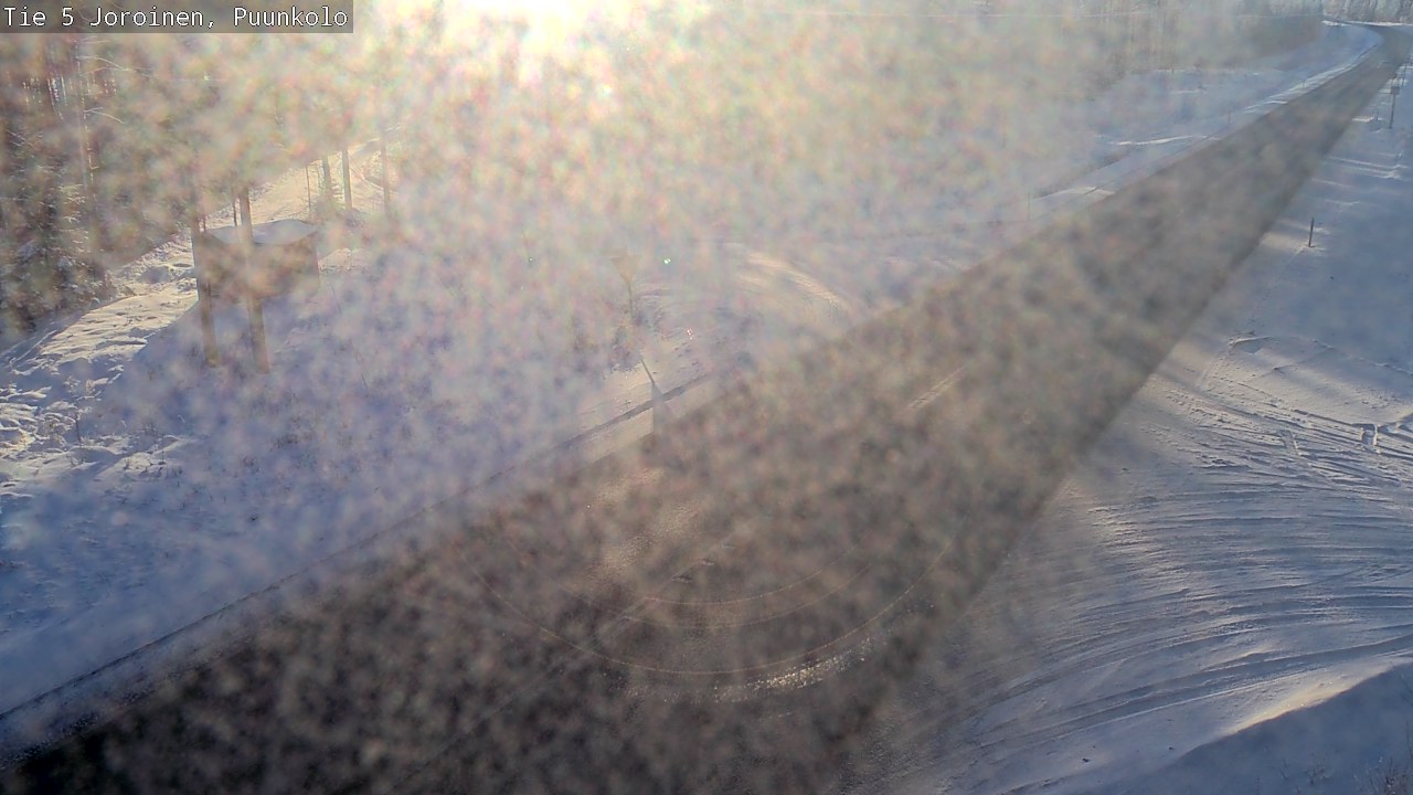 Weather Camera Image Väg 5 Joirois, Puunkolo, Joroinen, Pohjois-Savo