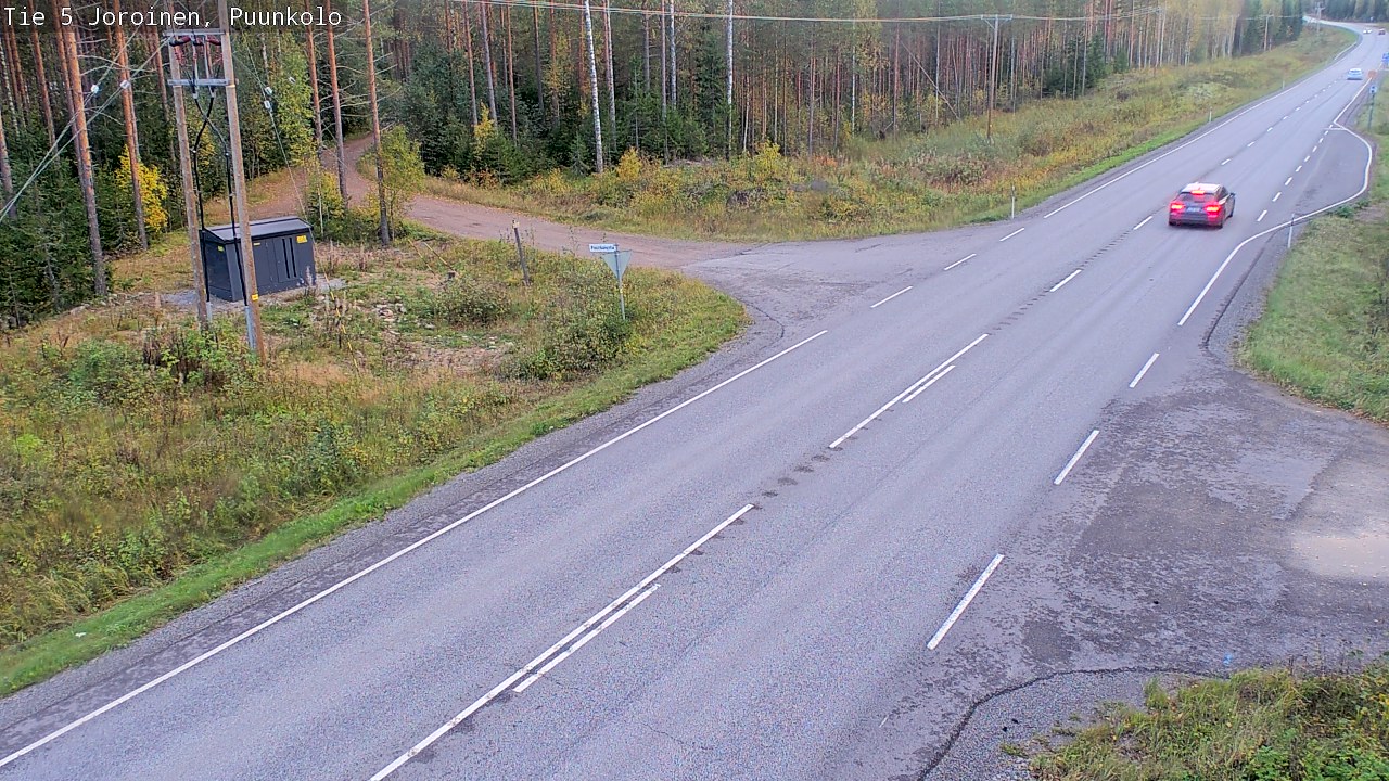 Weather Camera Image Road 5 Joroinen, Puunkolo, Joroinen, Pohjois-Savo