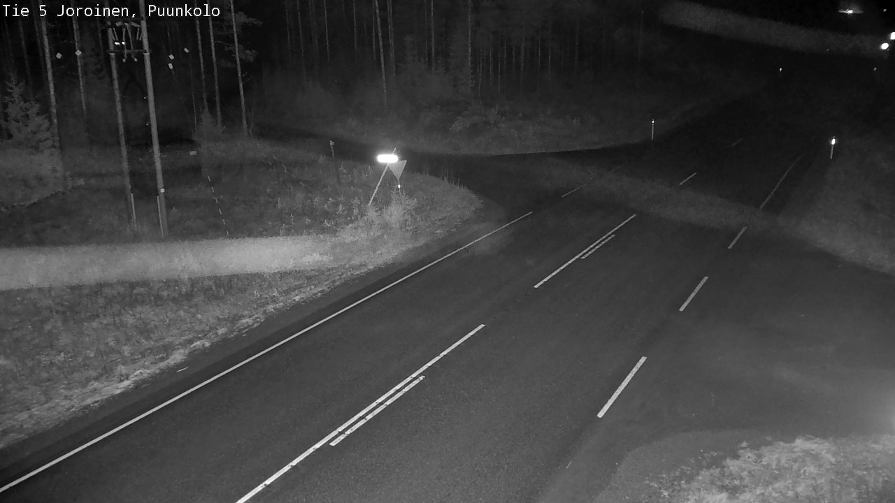 Weather Camera Image Road 5 Joroinen, Puunkolo, Joroinen, Pohjois-Savo