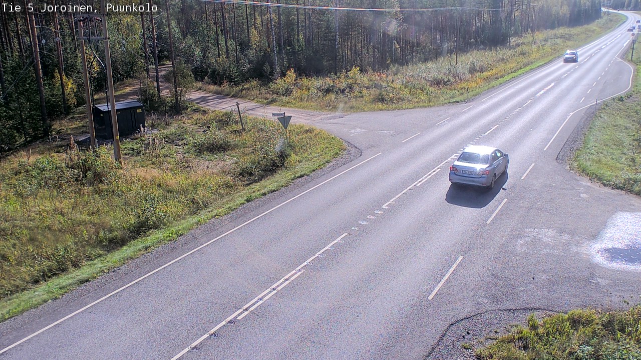 Kelikamerat Kuva Tie 5 Joroinen, Puunkolo, Joroinen, Pohjois-Savo