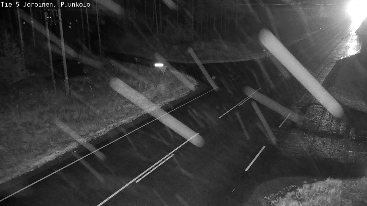 Weather Camera Image Väg 5 Joirois, Puunkolo, Joroinen, Pohjois-Savo
