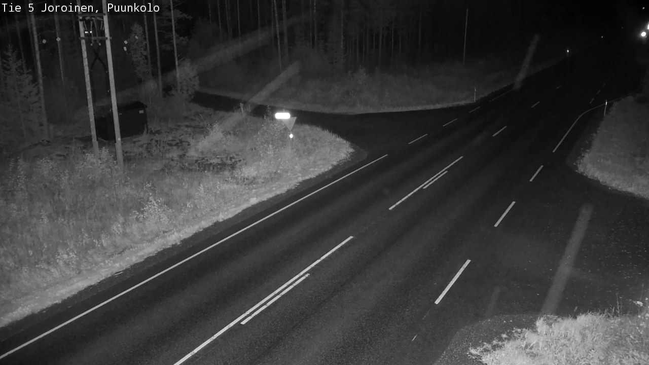 Weather Camera Image Road 5 Joroinen, Puunkolo, Joroinen, Pohjois-Savo
