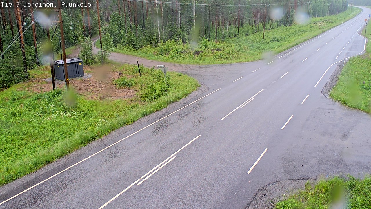 Weather Camera Image Road 5 Joroinen, Puunkolo, Joroinen, Pohjois-Savo