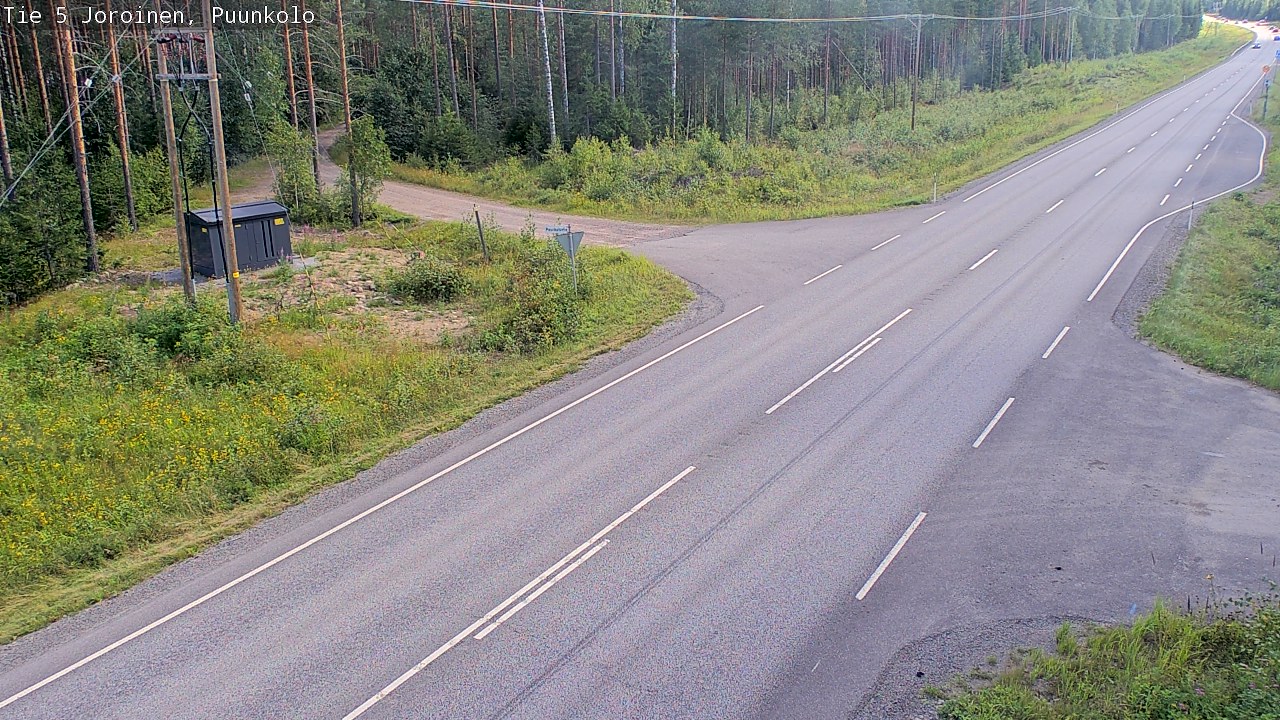 Kelikamerat Kuva Tie 5 Joroinen, Puunkolo, Joroinen, Pohjois-Savo