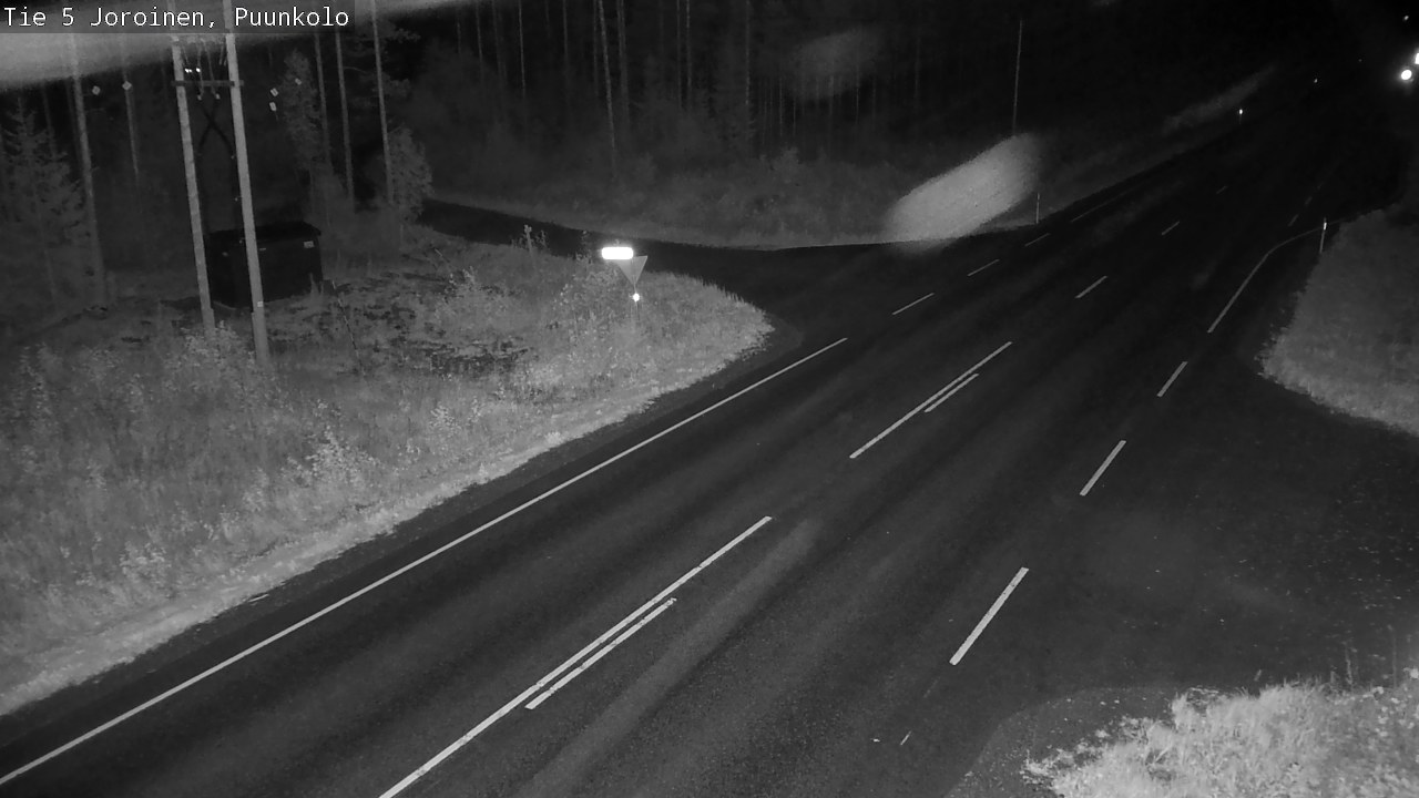Weather Camera Image Road 5 Joroinen, Puunkolo, Joroinen, Pohjois-Savo