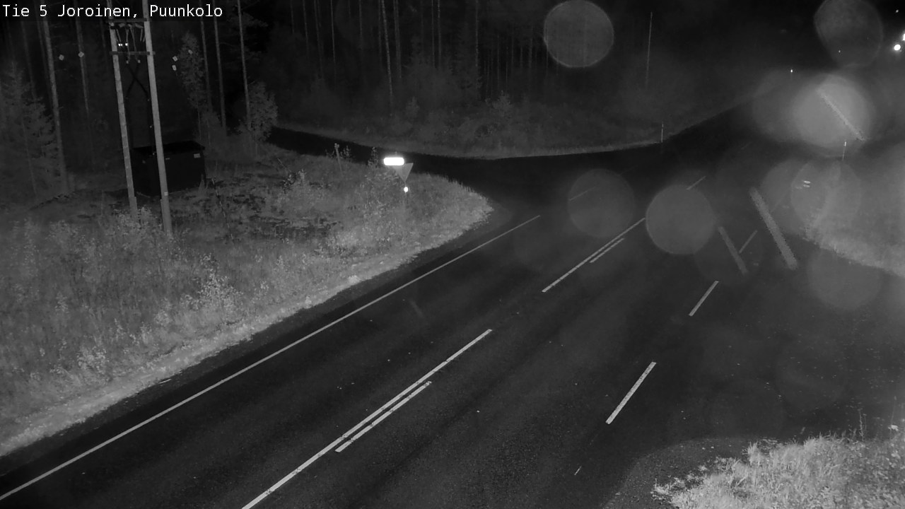Weather Camera Image Road 5 Joroinen, Puunkolo, Joroinen, Pohjois-Savo