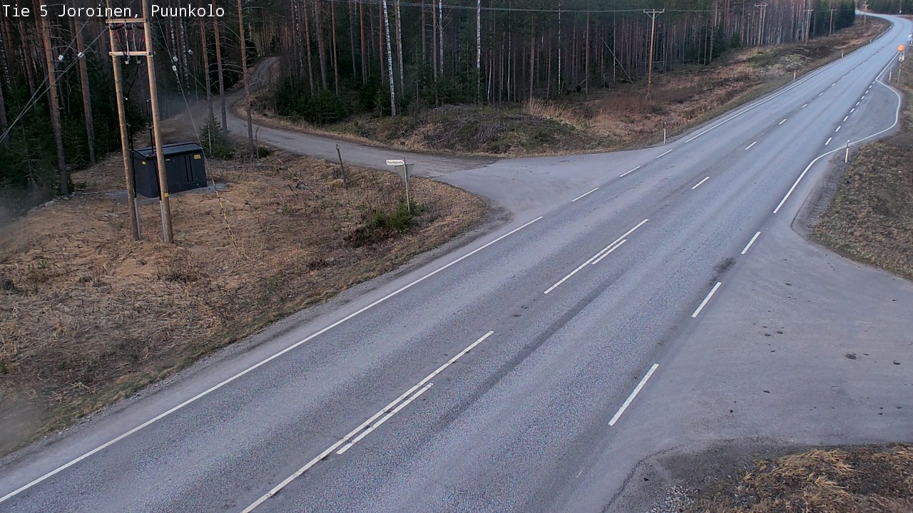Kelikamerat Kuva Tie 5 Joroinen, Puunkolo, Joroinen, Pohjois-Savo