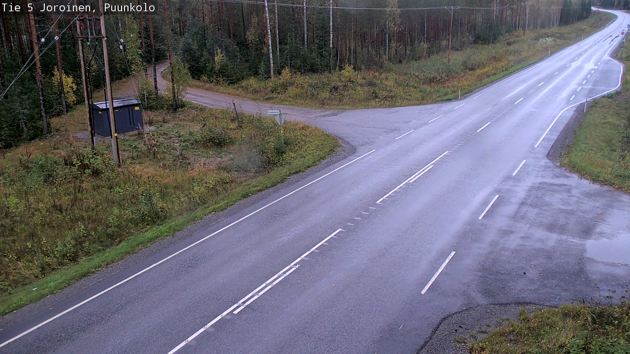 Weather Camera Image Road 5 Joroinen, Puunkolo, Joroinen, Pohjois-Savo