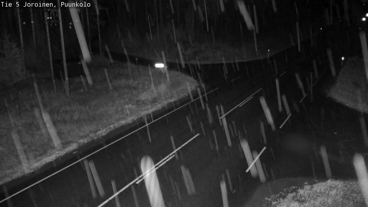 Weather Camera Image Väg 5 Joirois, Puunkolo, Joroinen, Pohjois-Savo