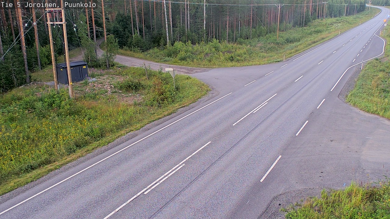 Kelikamerat Kuva Tie 5 Joroinen, Puunkolo, Joroinen, Pohjois-Savo