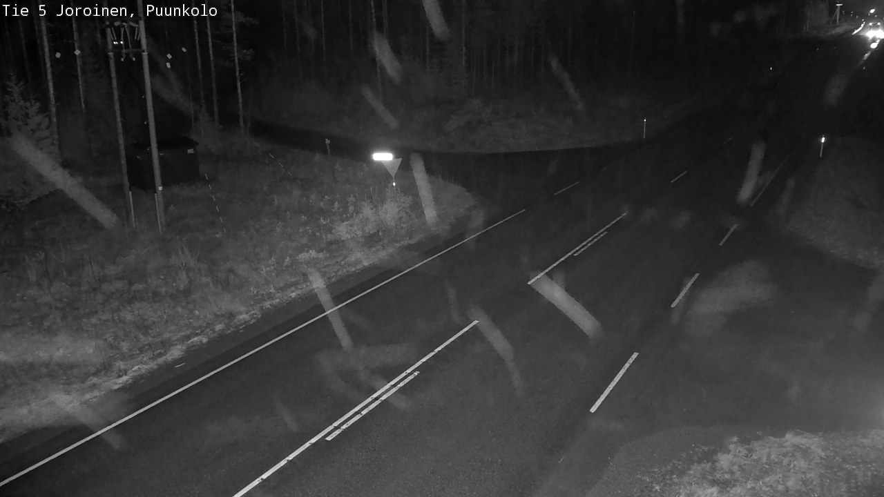 Weather Camera Image Road 5 Joroinen, Puunkolo, Joroinen, Pohjois-Savo