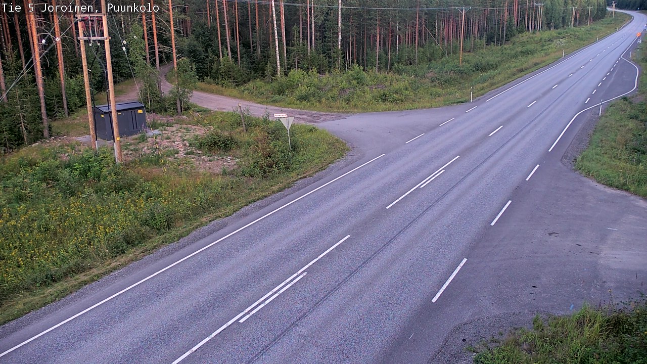 Kelikamerat Kuva Tie 5 Joroinen, Puunkolo, Joroinen, Pohjois-Savo