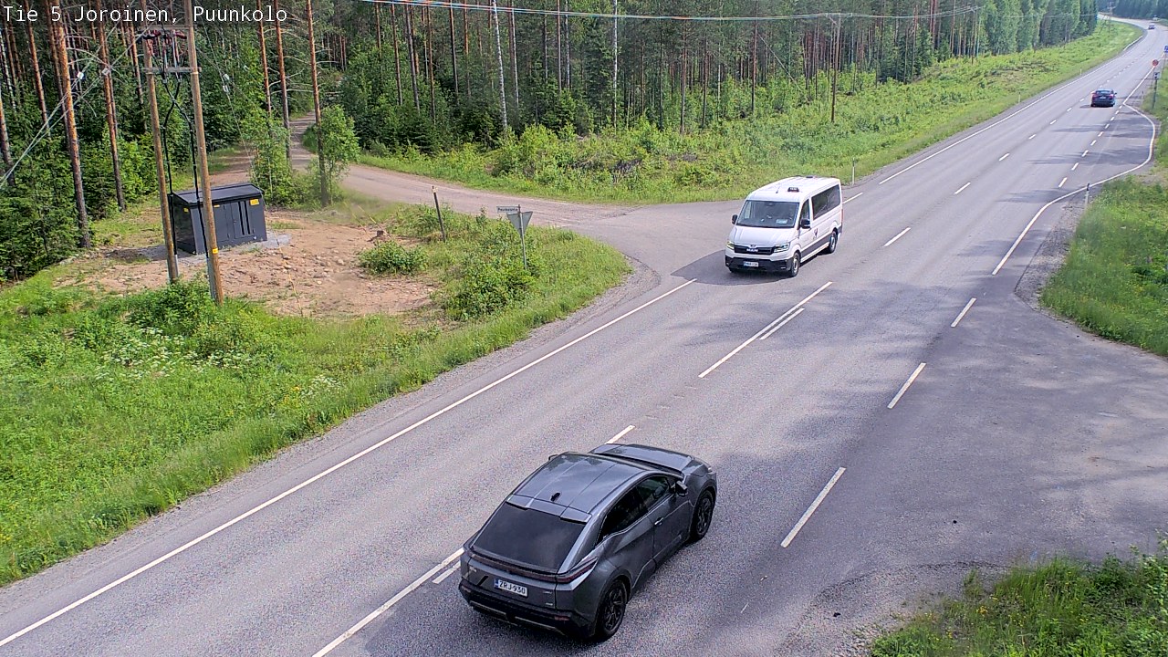 Weather Camera Image Road 5 Joroinen, Puunkolo, Joroinen, Pohjois-Savo