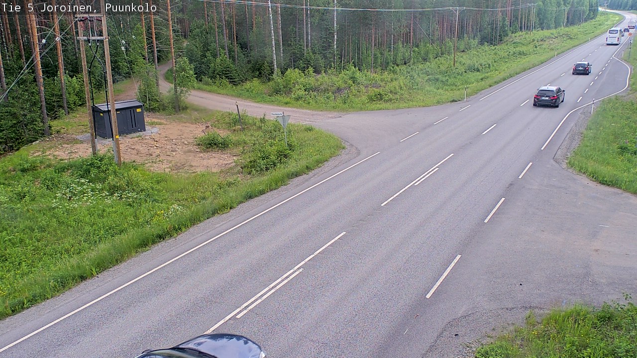 Weather Camera Image Road 5 Joroinen, Puunkolo, Joroinen, Pohjois-Savo