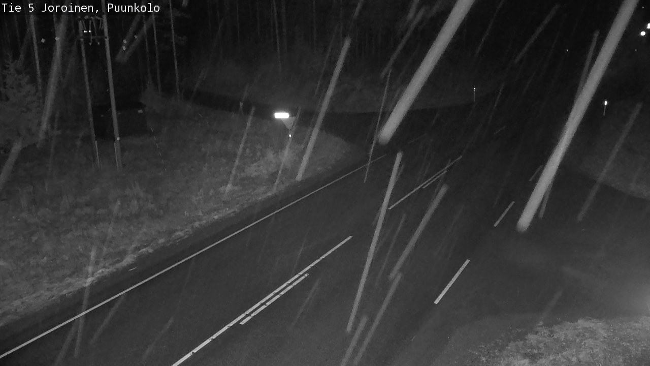 Weather Camera Image Road 5 Joroinen, Puunkolo, Joroinen, Pohjois-Savo