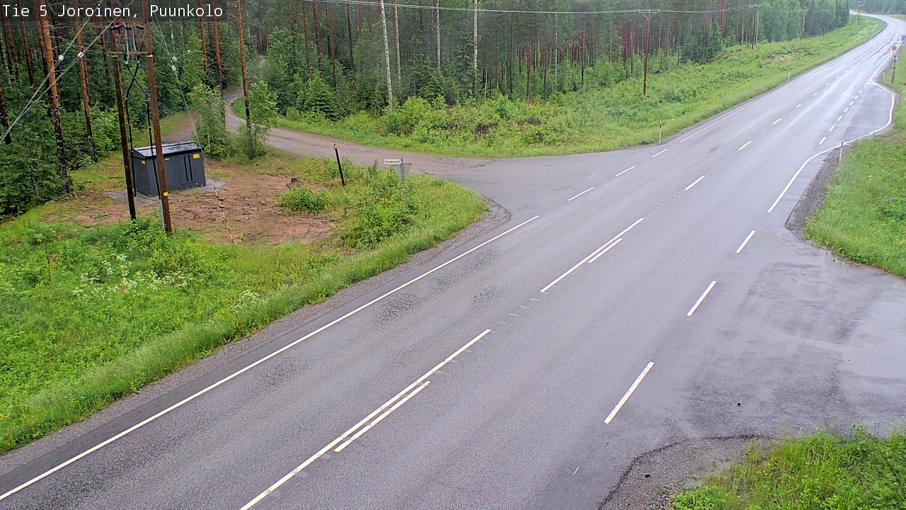 Weather Camera Image Road 5 Joroinen, Puunkolo, Joroinen, Pohjois-Savo