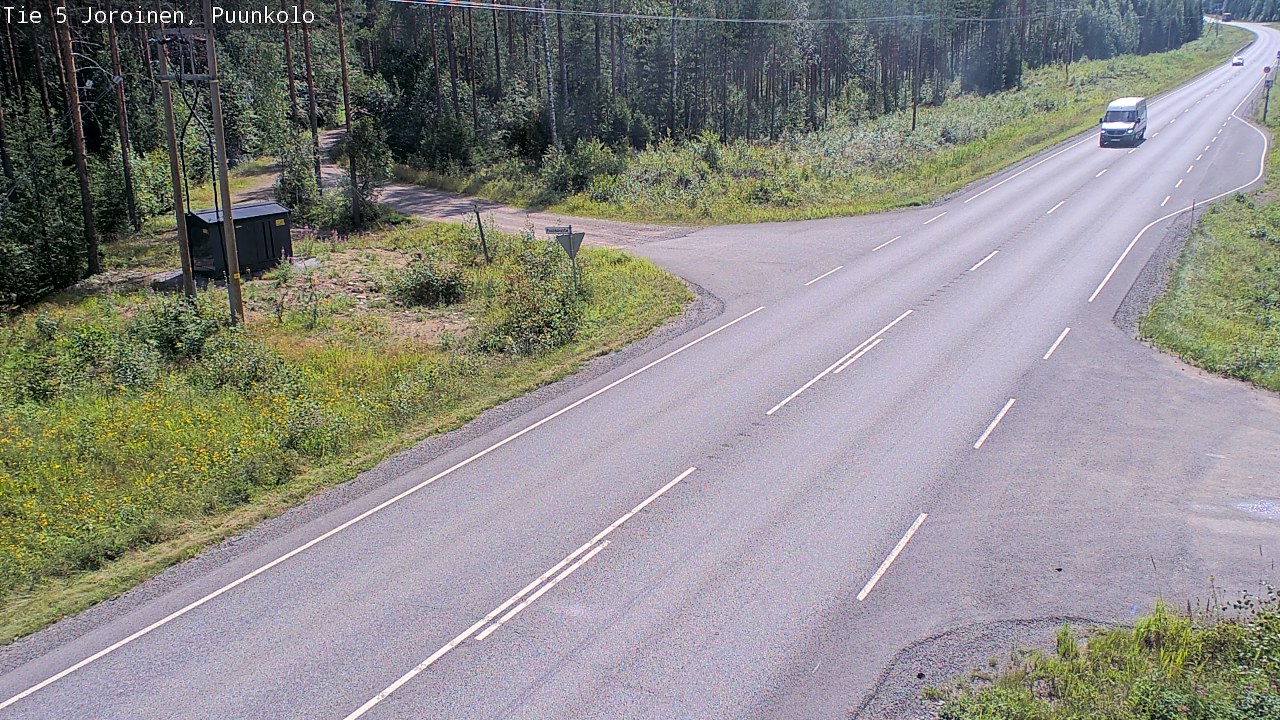 Kelikamerat Kuva Tie 5 Joroinen, Puunkolo, Joroinen, Pohjois-Savo