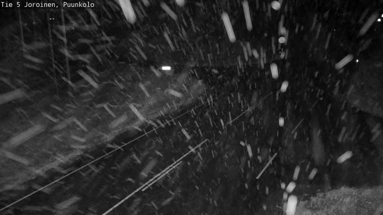 Weather Camera Image Road 5 Joroinen, Puunkolo, Joroinen, Pohjois-Savo