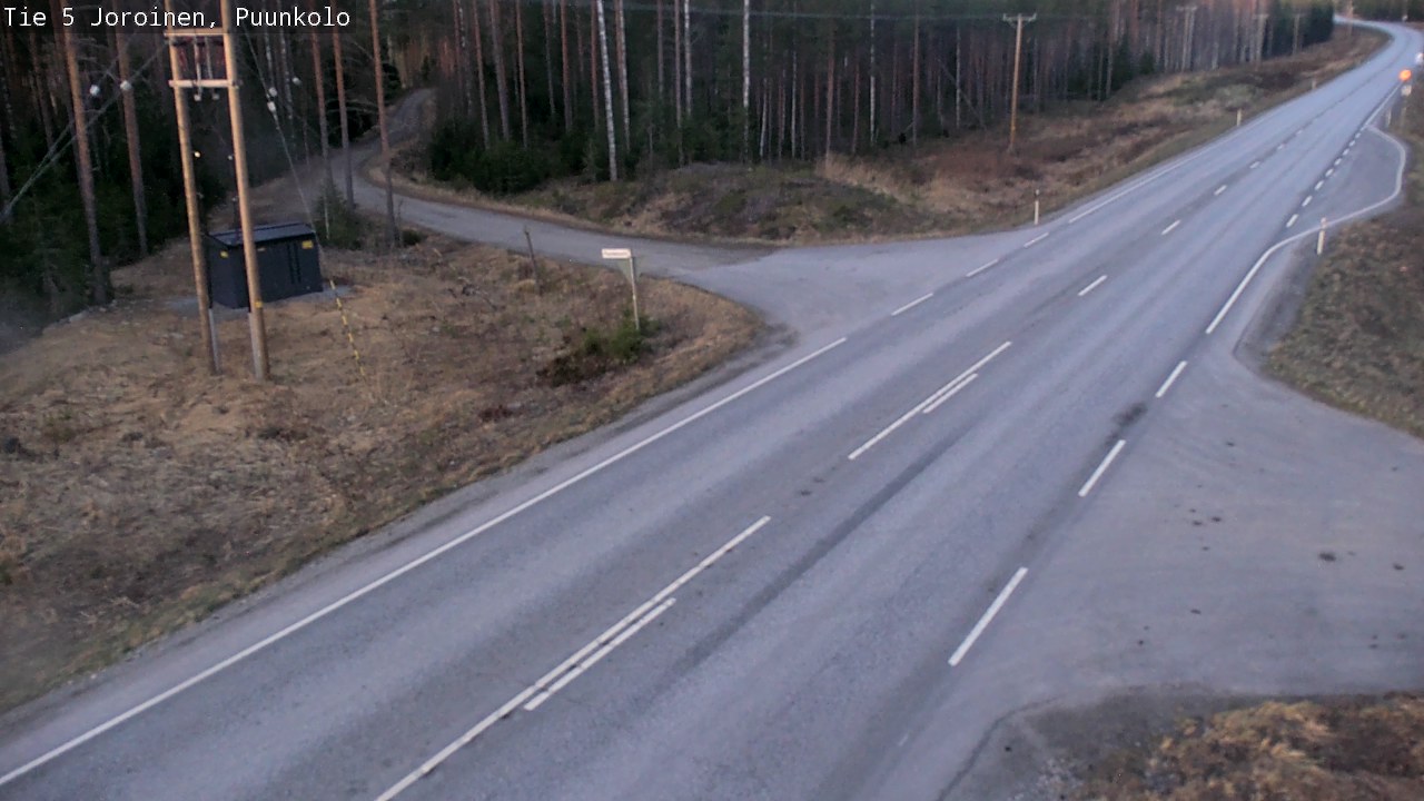 Kelikamerat Kuva Tie 5 Joroinen, Puunkolo, Joroinen, Pohjois-Savo