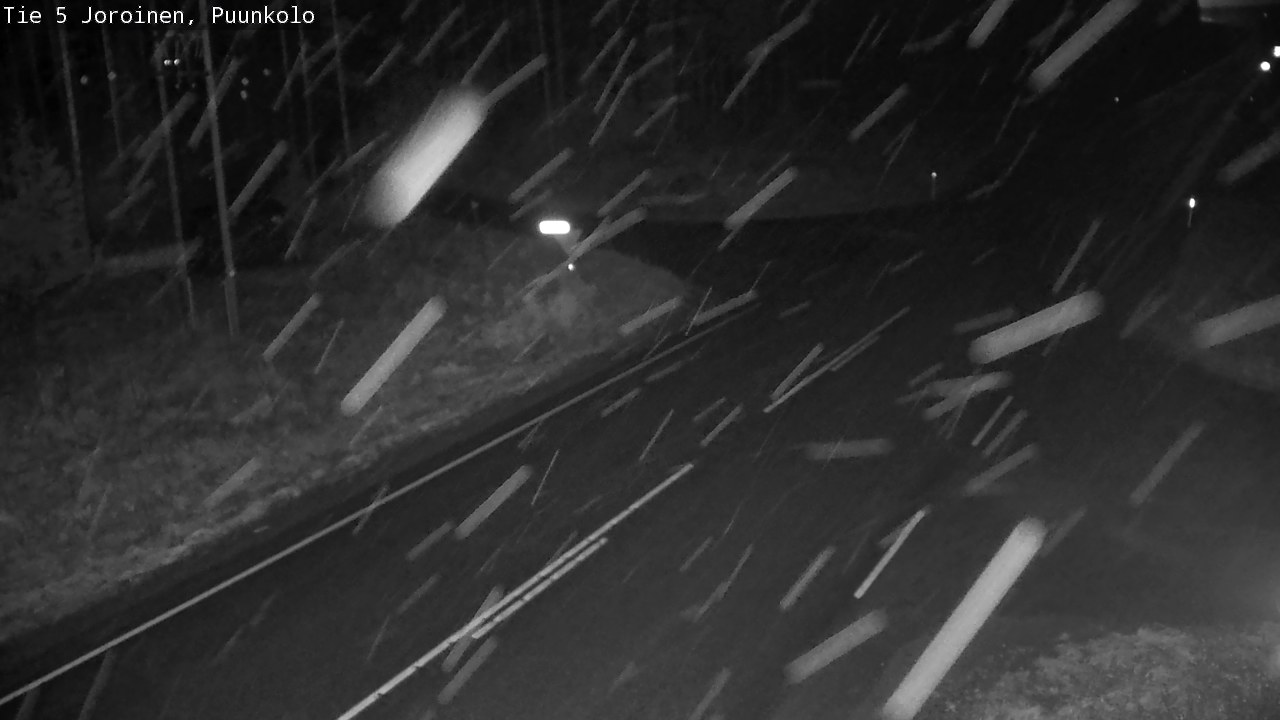 Weather Camera Image Road 5 Joroinen, Puunkolo, Joroinen, Pohjois-Savo