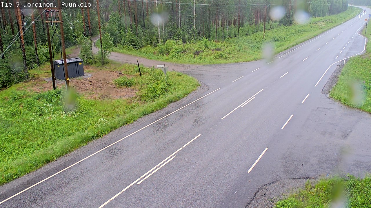 Weather Camera Image Road 5 Joroinen, Puunkolo, Joroinen, Pohjois-Savo