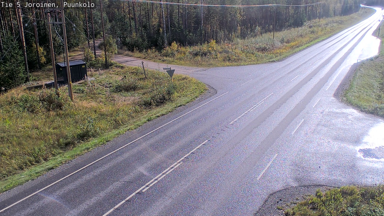 Weather Camera Image Road 5 Joroinen, Puunkolo, Joroinen, Pohjois-Savo