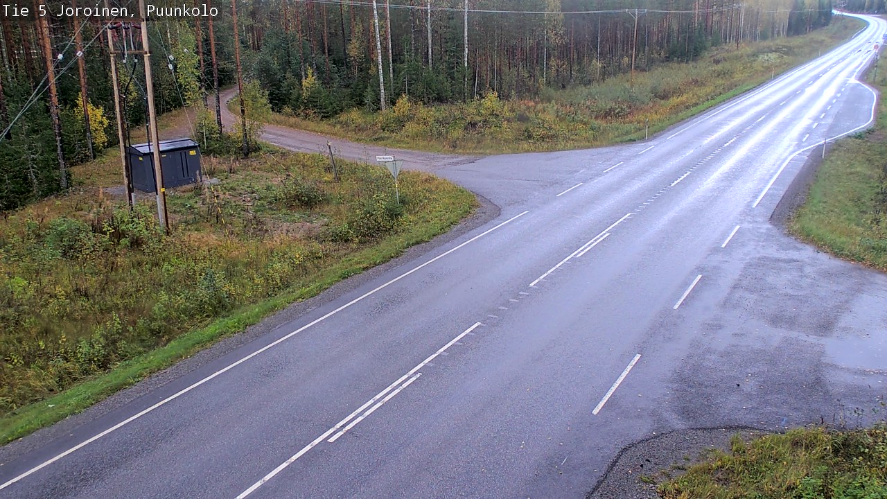 Weather Camera Image Road 5 Joroinen, Puunkolo, Joroinen, Pohjois-Savo