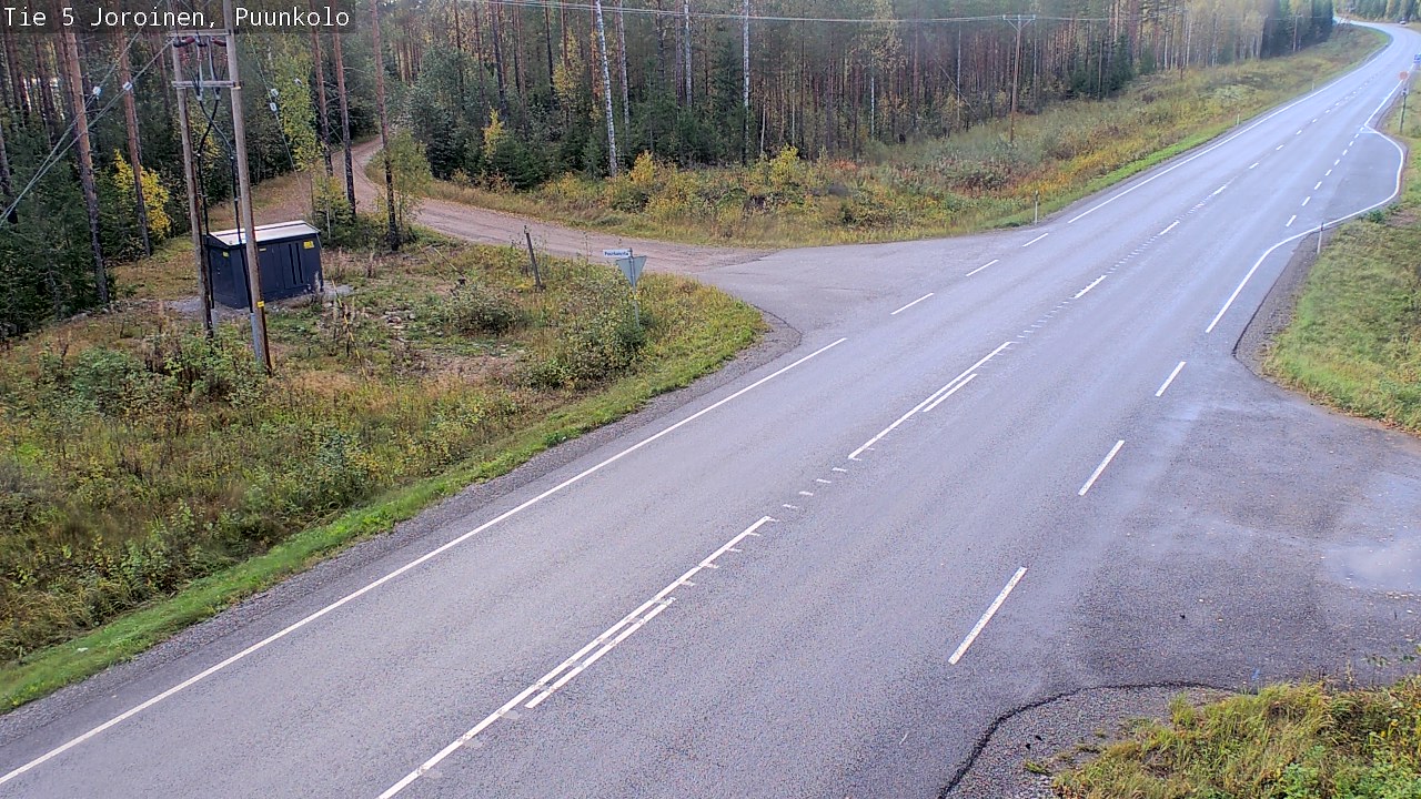 Weather Camera Image Road 5 Joroinen, Puunkolo, Joroinen, Pohjois-Savo