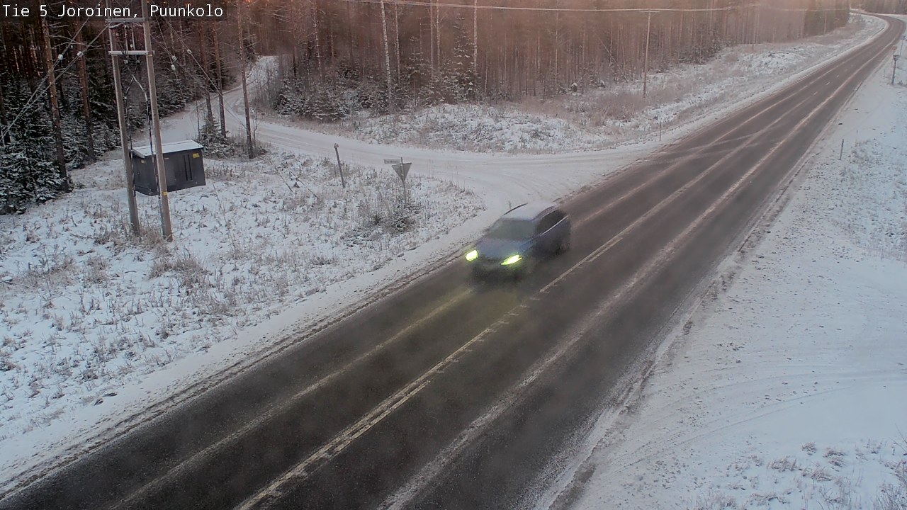 Kelikamerat Kuva Tie 5 Joroinen, Puunkolo, Joroinen, Pohjois-Savo