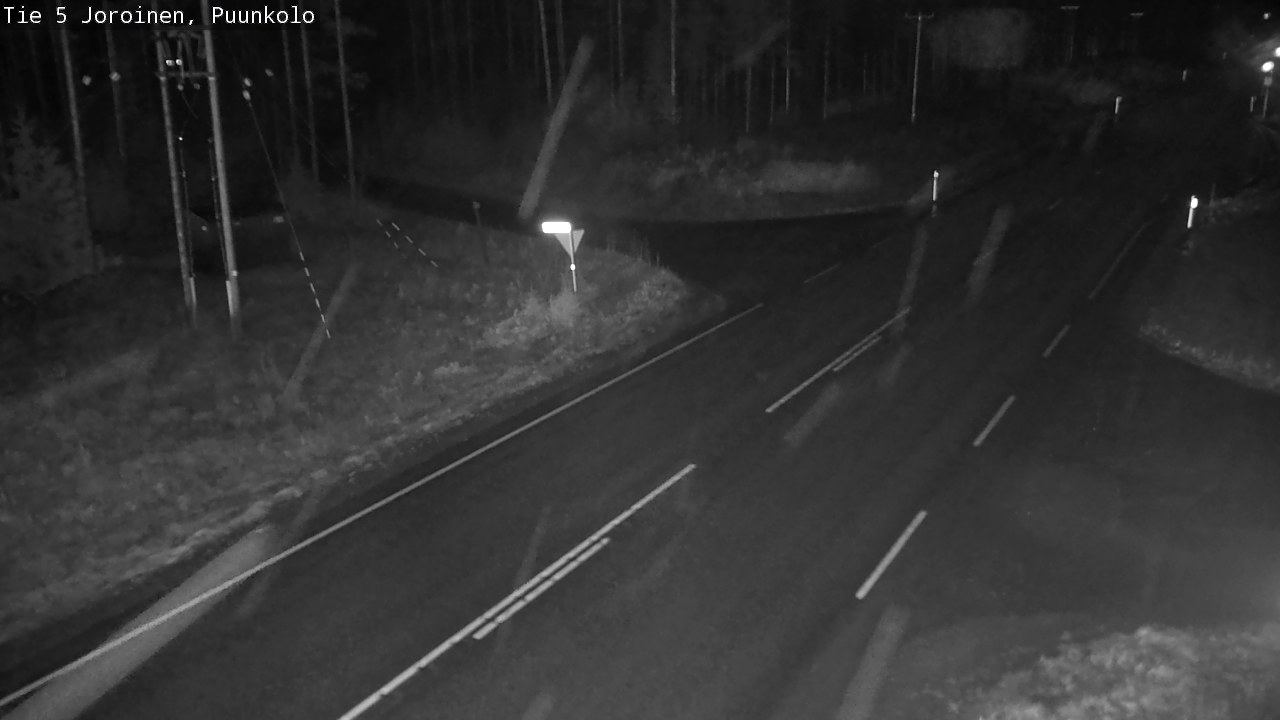 Weather Camera Image Road 5 Joroinen, Puunkolo, Joroinen, Pohjois-Savo