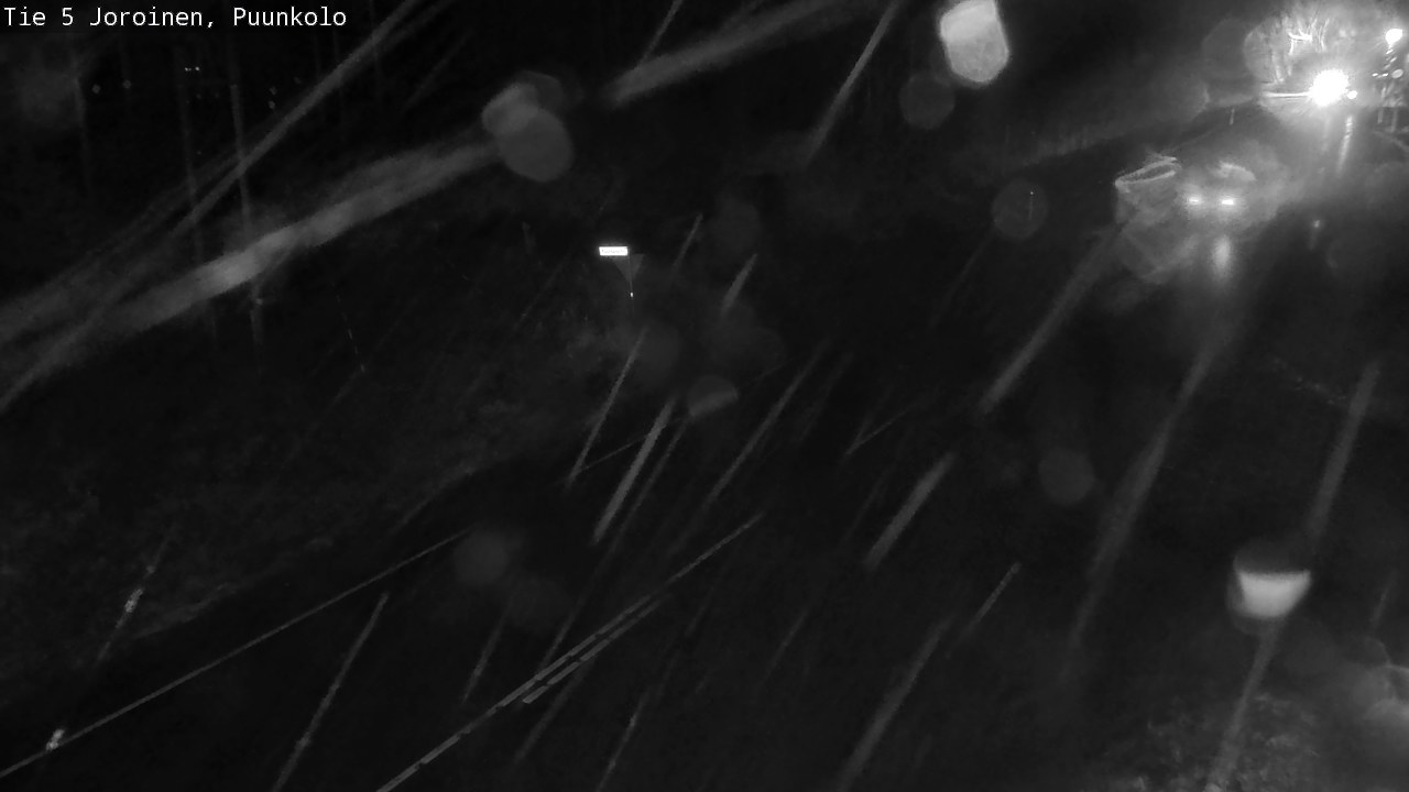 Weather Camera Image Road 5 Joroinen, Puunkolo, Joroinen, Pohjois-Savo
