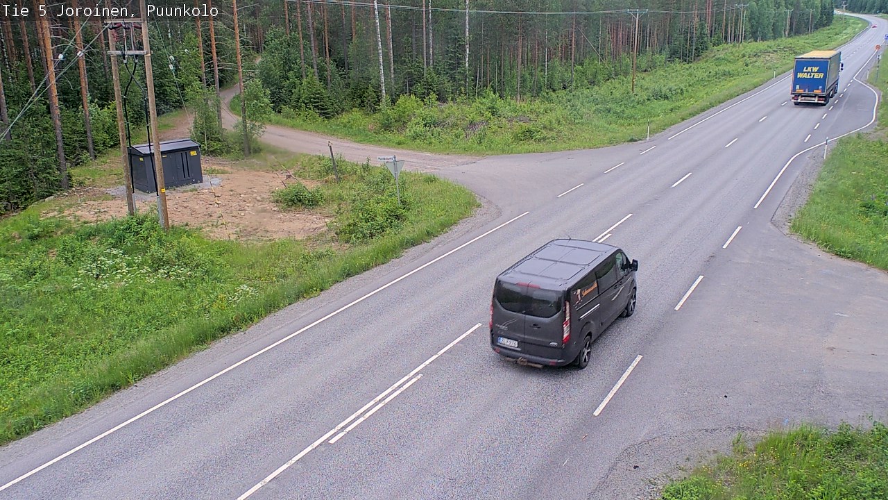 Weather Camera Image Road 5 Joroinen, Puunkolo, Joroinen, Pohjois-Savo